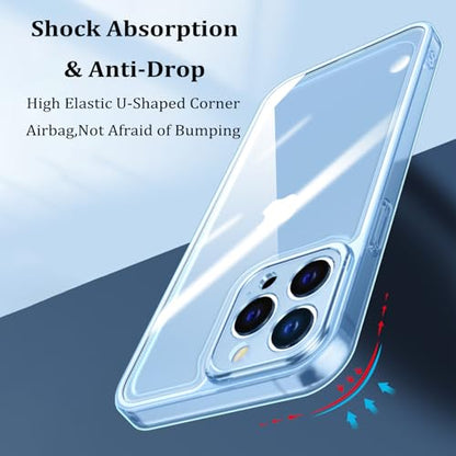 for iPhone Case Clear,[Anti-Yellowing][Military-Grade Drop Protection] Transparent Shockproof Slim Thin Phone Bumper Phone Case for iPhone (Clear,for iPhone 14) - size: for iPhone 14