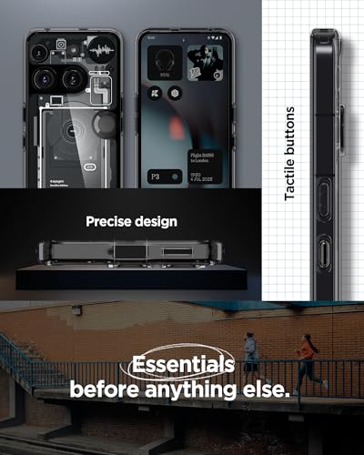 Spigen Ultra Hybrid Designed for Nothing Phone 3 Case (2025) [Anti-Yellowing] - Zero One - color: Zero One, size: Nothing Phone (3)