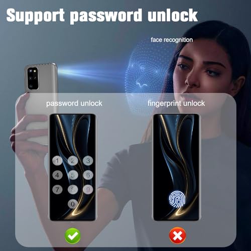 [2 Pack] Galaxy S20 Plus Privacy Screen Protector, 3D Curved Tempered Glass Anti-Spy 9H Hardness Film for Samsung Galaxy S20 Plus 6.7 " [Don’t Support Fingerprint Unlock] Scratch Resistant Bubble Free
