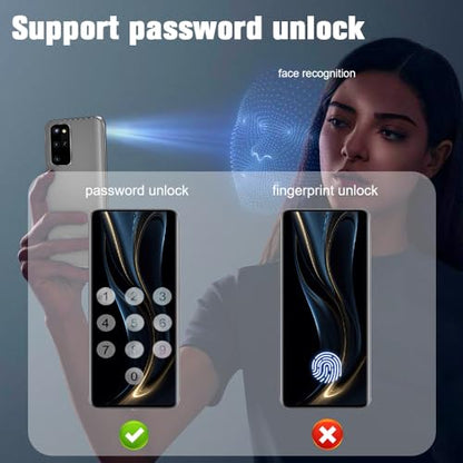 [2 Pack] Galaxy S20 Plus Privacy Screen Protector, 3D Curved Tempered Glass Anti-Spy 9H Hardness Film for Samsung Galaxy S20 Plus 6.7 " [Don’t Support Fingerprint Unlock] Scratch Resistant Bubble Free