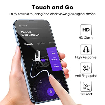 JETech Full-Coverage Screen Protector for iPhone 13 Pro Max, 3-Pack - size: iPhone 13 Pro Max