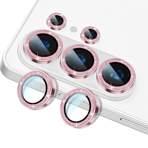 Camera Lens Protector for Samsung Galaxy s26 Ultra, Bling Glitter for Women - color: Pink
