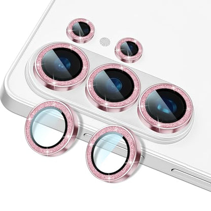 Camera Lens Protector for Samsung Galaxy s26 Ultra, Bling Glitter for Women - color: Pink
