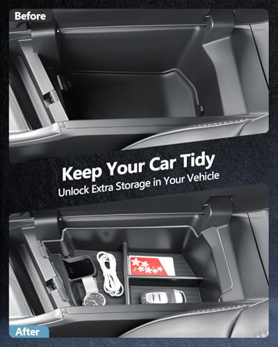 SKTU Upgrade 2Pack 2024-2027 Charger Center Console Organizer Cup Holder - color: 2Pack for Charger CUP & Armrest