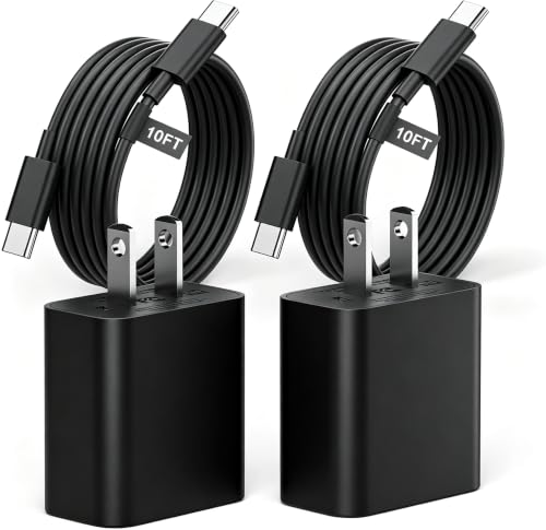 iPhone 17 16 15 Charger Fast Charging 10FT, 20W USB C Charger Block & Cable - color: Black