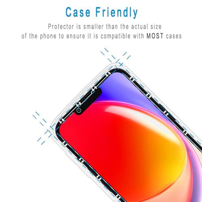2+2 Pack Privacy Screen Protector for iPhone 14 Plus Tempered Glass - size: (Privacy)iPhone 14 Plus 6.7 Inch