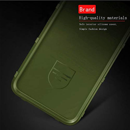 for iPhone Xs/X case, (Rugged Shield Series) TPU Thick Solid Armor Tactical Protective Cover Case for iPhone Xs/X (5.8 inches) - Army Green - color: Army Green