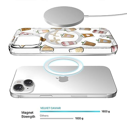 VELVET CAVIAR for iPhone 15 Case - Compatible with MagSafe - 10ft Drop Tested - Coffee - color: Coffee First, size: 15