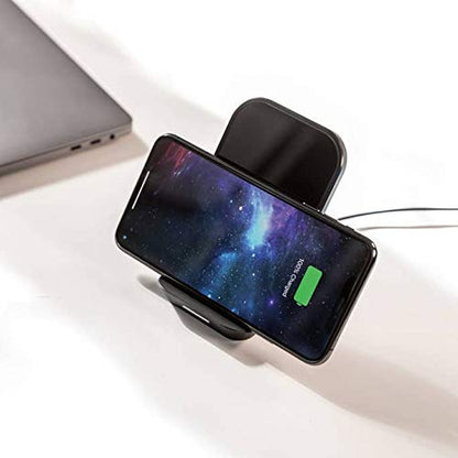 Mophie Universal Wireless Multi Coil Charge Stand for Apple iPhone Xs Max/Xs/XR/X/ 8 Plus/ 8, Qi-Enabled Devices - Black