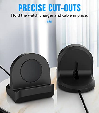 MoKo 2 Pack Charger Stand for Samsung Galaxy Watch 9/8/7/6/5/Ultra 2/1