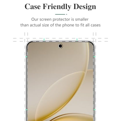 Pokolan Privacy Screen Protector for Samsung Galaxy S26 Tempered Glass Film - size: Galaxy S26