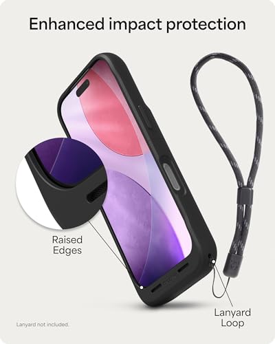 Mophie Juice Pack Battery Case for iPhone 17 Pro - Slim Charging Case, Up to 50% Extra Battery Life, High Impact Protection, Magnetic Back for Wallets & Mounts, Sustainable Material, Black - size: iPhone 17 Pro