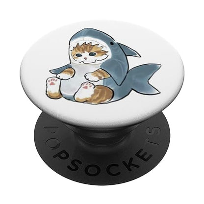 My cat is a Shark PopSockets Adhesive PopGrip - style: Adhesive PopGrip