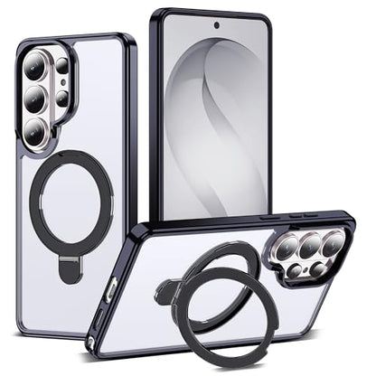 Clear Case for Samsung Galaxy S26 Ultra with Stand 6.9",Black - color: Black, size: Samsung Galaxy S26 Ultra