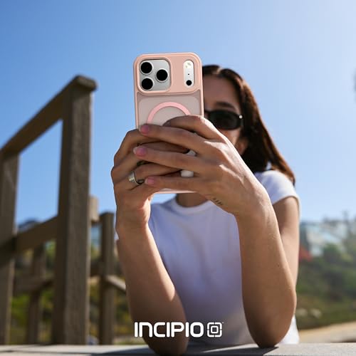 Incipio - Fog iPhone 17 Pro Max, Magsafe Compatible Phone Case, 10ft Drop Tested, Ultra Durable & Shock Absorbing, Scratch Resistant & Slim Profile (Pink) - color: Pink, size: iPhone 17 Pro Max