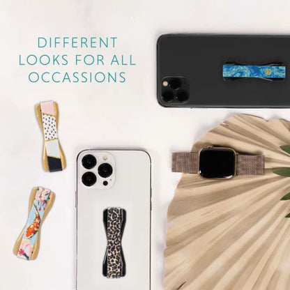 LOVEHANDLE Original Universal Phone Grip - Leopard - color: Leopard