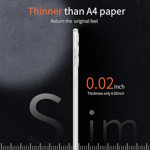 Dataroad Compatible with Samsung Galaxy S24 Slim Case,0.2mm Fit[Paper-Thin] Lightweight Case Transparent Finish PP Back Cover Protection[Anti-Fingerprints&Yellowing] 6.2Inch-Frosted Clear - color: Frosted Clear, size: for Samsung Galaxy S24 6.2inch