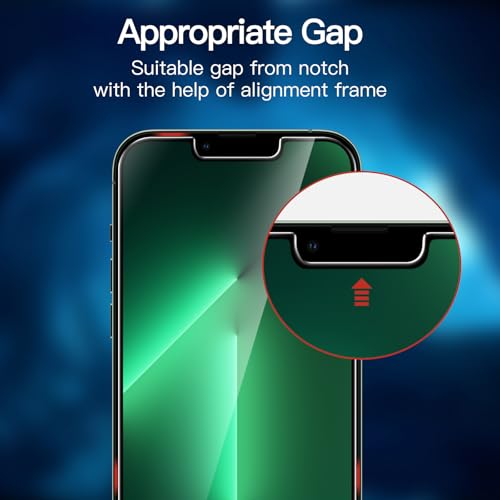JETech Screen Protector for iPhone 13 Pro Max, 2+2 Pack - size: iPhone 13 Pro Max