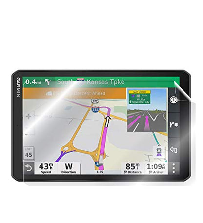 IPG For Garmin dezl OTR1000 10 inch GPS Truck Navigator Screen Protector Invisible Ultra HD Clear Film Anti Scratch Skin Guard - Smooth/Self-Healing/Bubble -Free for otr1000 - size: OTR1000