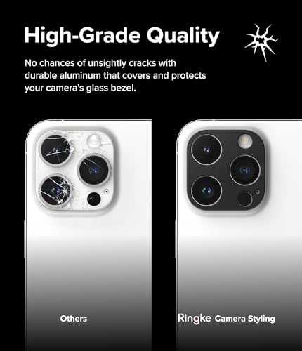 Ringke for iPhone 15 Pro Max / 15 Pro Camera Lens Protector - size: iPhone 15 Pro & 15 Pro Max