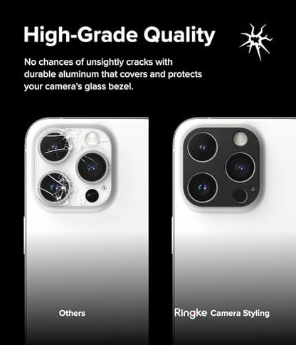 Ringke for iPhone 15 Pro Max / 15 Pro Camera Lens Protector - size: iPhone 15 Pro & 15 Pro Max