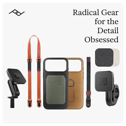 Peak Design Mobile Everyday Phone Case for iPhone 17 Pro Max, Tan, Slim Profile, Drop Protection, Weatherproof Clarino Shell, SlimLink Connects to Mobile Mounts & Gear - color: Tan, style: Everyday Loop Case