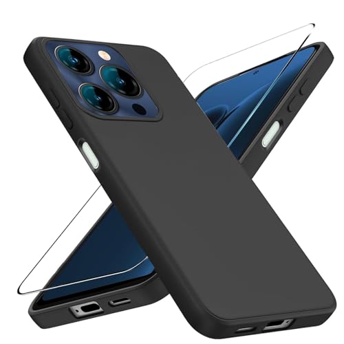 Case for Oukitel C69 Phone Case with Tempered Glass Screen Protector,Silicone Soft Flexible Bumper Shockproof TPU Protective Cover-Clear - color: Clear, size: Oukitel C69