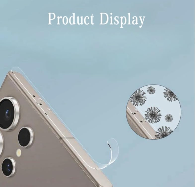 Hydrogel Side Film For Samsung Galaxy S25 Ultra S26 Ultra Anti-Scratch Protector Border Clear Side Frame Film - 3Pcs