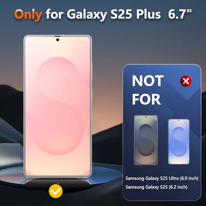 4 Way Matte Privacy Screen Protector for Samsung Galaxy S25 Plus - size: Galaxy S25 Plus