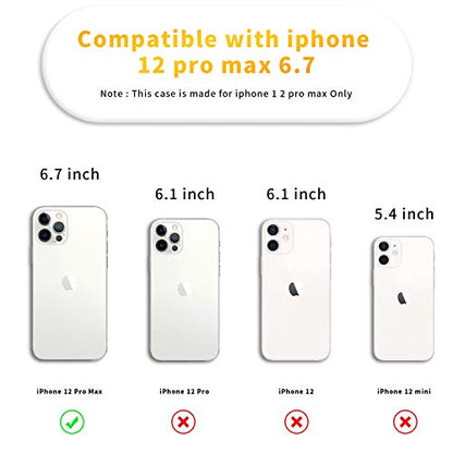 for iPhone 12 Pro Max Clear Case Adjustable Shoulder Neck Lanyard Crossbody Strap Phone Cover Women Girls Soft Slim Bumper Shockproof Protective Mobile Case for iPhone 12 Pro Max - Black - size: for iPhone 12 Pro Max