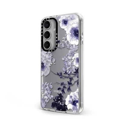 CASETiFY for Galaxy S24+ Case - Impact Clear | Not Yellowing | 6.6 ft. Drop Protection | BLUE SPRING | Clear - color: BLUE SPRING, size: Galaxy S24+