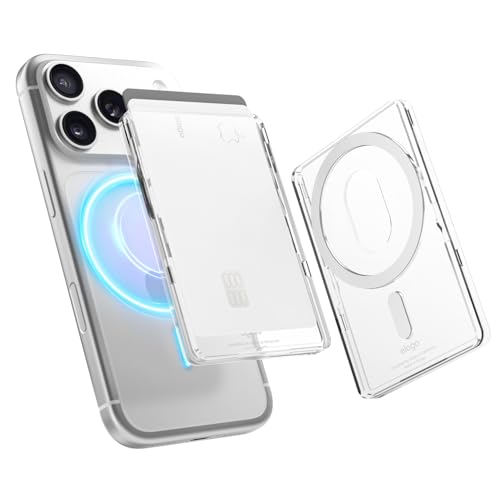 elago Clear Magnetic Wallet for iPhone - color: Transparent