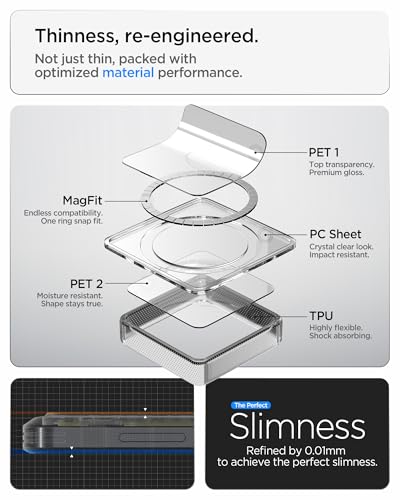 Spigen for Galaxy S26 Plus Case, Ultra Hybrid MagFit [Anti-Yellowing] [Compatible with MagSafe] [Fast Wireless Charging] - Neo One - color: Neo One, size: Galaxy S26 Plus