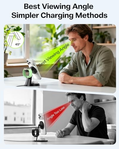 25W Fast 3 in 1 Charging Station for iPhone 18 Pro Max/iPhone Duo/17 ProMax - size: 25W Max for Phone