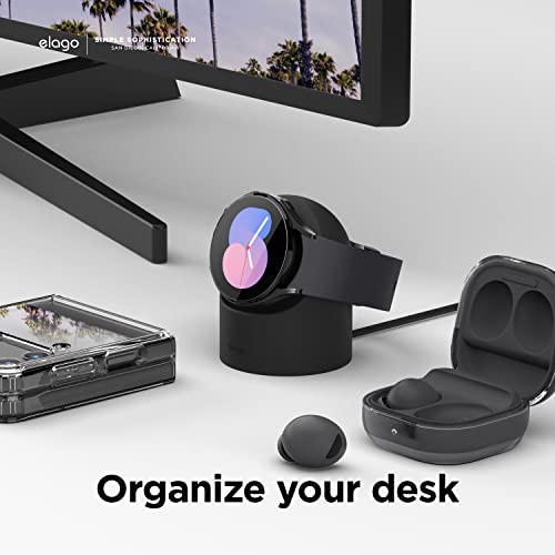 elago GW2 Charging Stand for Samsung Galaxy Watch Series - color: Black