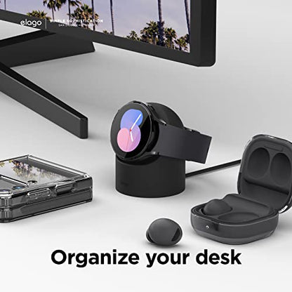elago GW2 Charging Stand for Samsung Galaxy Watch Series - color: Black