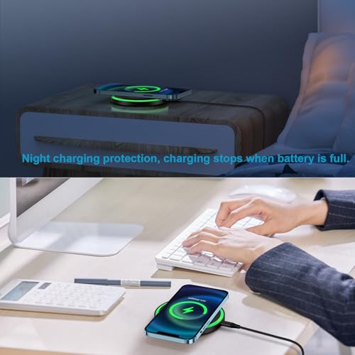15W Wireless Charger for Samsung Galaxy Z Fold 8 7 6 5 4, Z Flip 8 7 FE 6 5