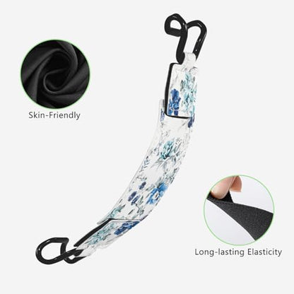 CoBak Secure Hand Strap for Ebook Reader - Versatile and Lightweight - color: Blue Bloom Symphony-1 Pack