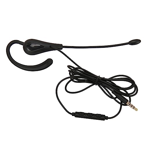 Ejoyous USB Headset with Mic, Single Ear Wired Work Headphone with Noise Cancelling Microphones, Light Monaural Earpiece Headset for Phone Computer Call Center Office (Type-C) - style: Type-C