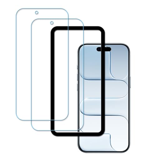 Anti Blue Light Screen Protector For iPhone Air Tempered Glass Film 2-Pack with Easy Alignment Tool