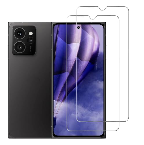 2 Pack for HMD Skyline Screen Protector,Scratch Resistant Bubble Free Anti-Fingerprints HD Clear,Case Friendly, Tempered Glass Film for HMD Skyline