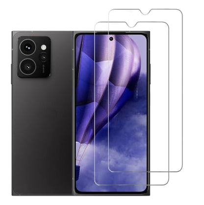 2 Pack for HMD Skyline Screen Protector,Scratch Resistant Bubble Free Anti-Fingerprints HD Clear,Case Friendly, Tempered Glass Film for HMD Skyline