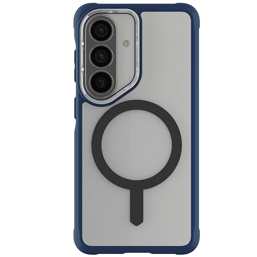 Ghostek Covert Clear S26 Case MagSafe Compatible with Magnetic Ring, Slim Thin Shockproof Phone Cover Designed for 2026 Samsung Galaxy S26 (6.3") (Blue Matte) - color: Blue Matte, size: Galaxy S26