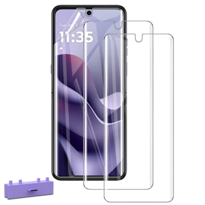 3-Pack Screen Protector for Motorola Moto Razr Ultra 2026 Flexible TPU Film, HD Clear Bubble-Free Self-Healing, Support Fingerprint Unlock Protective Cover Film for Moto Razr Ultra 2026 - size: Motorola Razr Ultra 2026