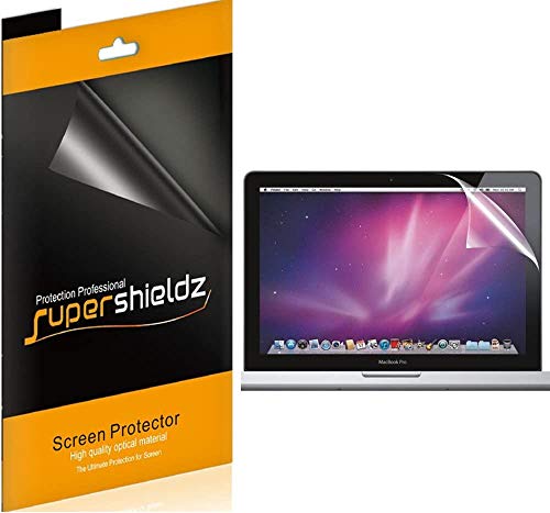 Supershieldz (3 Pack) Anti Glare and Anti Fingerprint Screen Protector Designed for Apple MacBook Pro 13 inch With Retina Display (Late 2012 to Early 2015, Model A1425 and Model A1502)