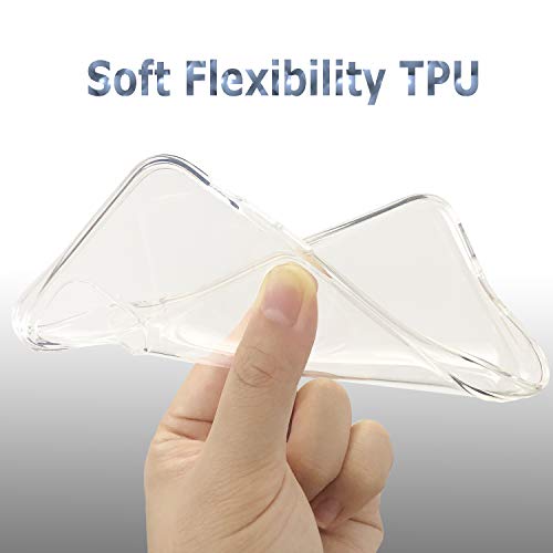 TENOC Phone Case Compatible with iPhone 11, Clear Case Shockproof Protective Bumper Slim Cover for 6.1 Inch - color: Clear, size: iPhone 11