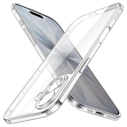 JETech Slim Case for iPhone 17 6.3-Inch with Camera Lens Full Protection, Ultra-Thin Lightweight Clear Minimalist Protective Phone Cover (Clear) - color: Clear, size: iPhone 17