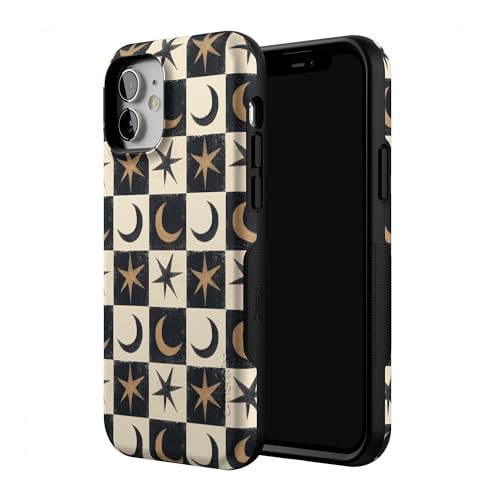Casely iPhone 12 Mini Case | Mystic Moonstar | Black Celestial | Bold Protective Design | MagSafe Compatible Design - color: Mystic Moonstar | Black Celestial, size: Iphone 12 Mini
