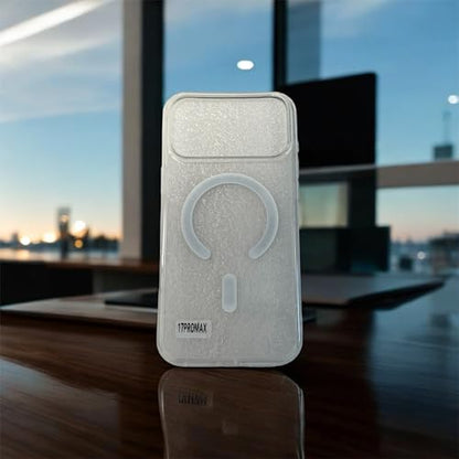 Compatible with iPhone 17: Magnetic Transparent Phone Cases - Slim Anti Yellowing, Drop Protection and Shockproof Protective Cell Phone Cover (Clear) (Compatible with iPhone 17)