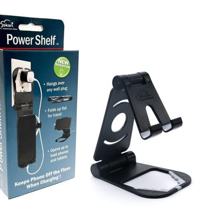 Jokari Outlet Mounted Power Shelf Cell Phone Holder. Transform Your Outlet
